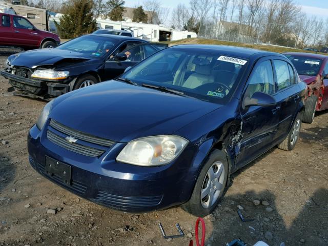 1G1AL58F187345020 - 2008 CHEVROLET COBALT LT BLUE photo 2