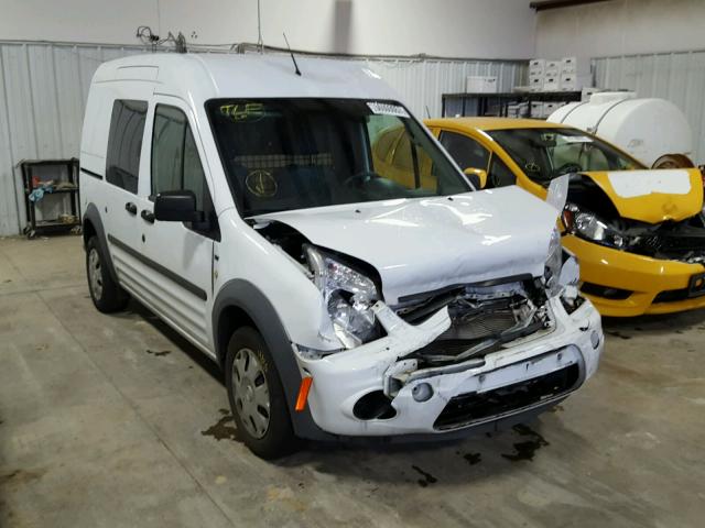 NM0LS7BN0DT169123 - 2013 FORD TRANSIT CO WHITE photo 1