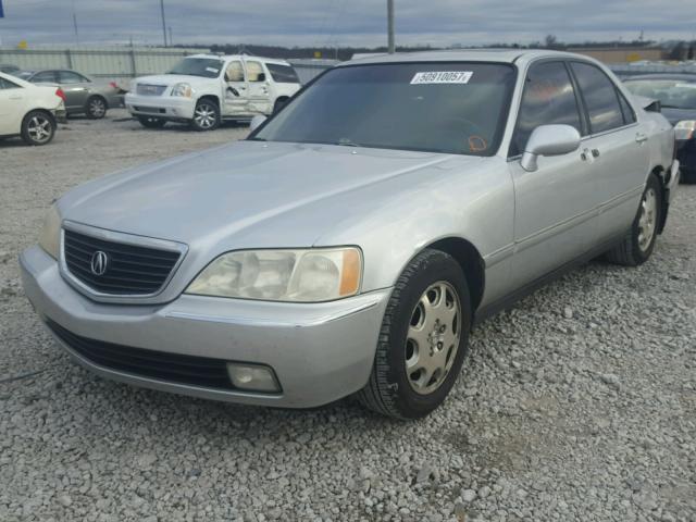 JH4KA9669YC004384 - 2000 ACURA 3.5RL SILVER photo 2