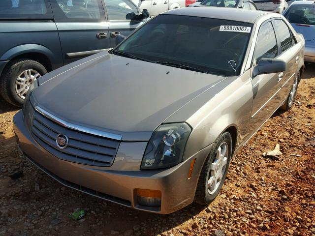 1G6DM577740140187 - 2004 CADILLAC CTS TAN photo 2