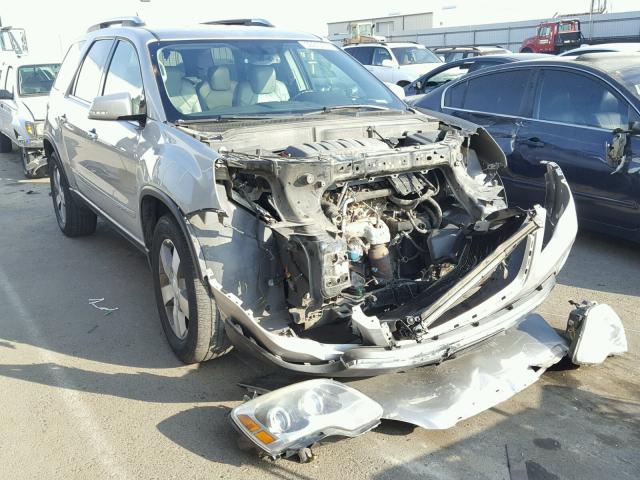 1GKER237X7J102172 - 2007 GMC ACADIA SLT SILVER photo 1