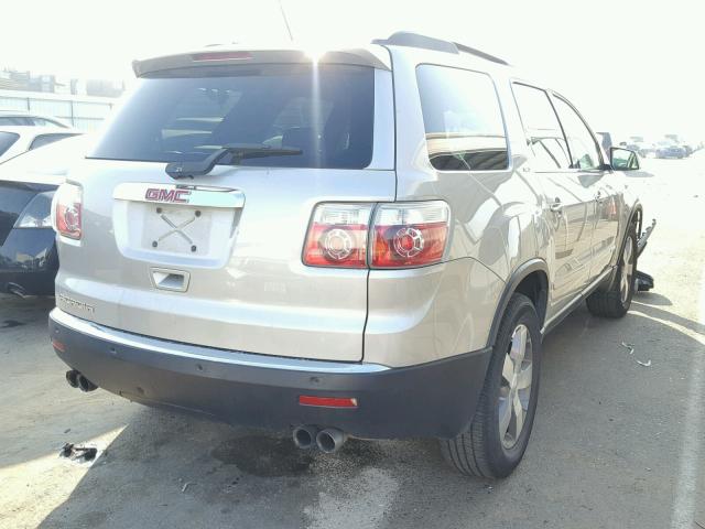 1GKER237X7J102172 - 2007 GMC ACADIA SLT SILVER photo 4