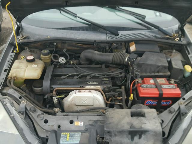1FAFP38353W303563 - 2003 FORD FOCUS ZTS GRAY photo 7