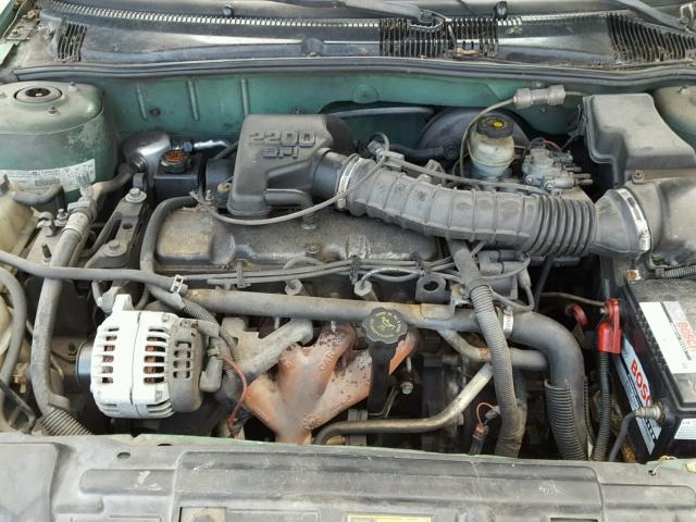 3G1JC1241XS848529 - 1999 CHEVROLET CAVALIER B GREEN photo 7