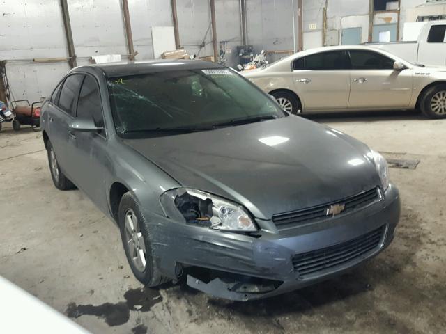 2G1WT55K381252407 - 2008 CHEVROLET IMPALA LT GRAY photo 1