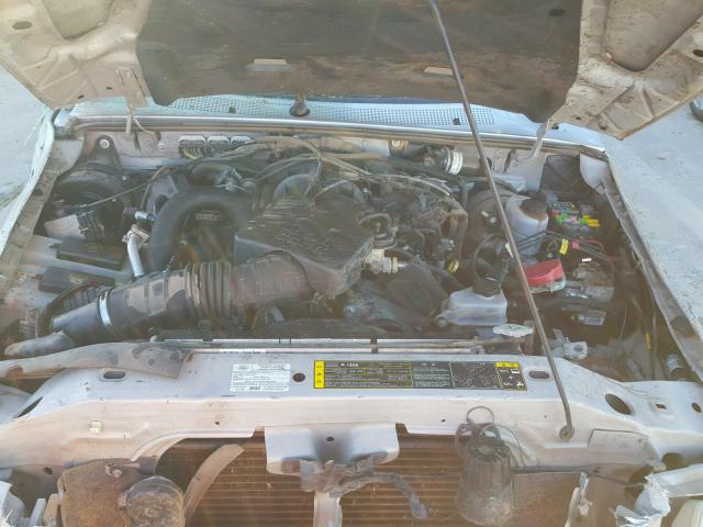 1FTYR44E99PA65584 - 2009 FORD RANGER SUP SILVER photo 7