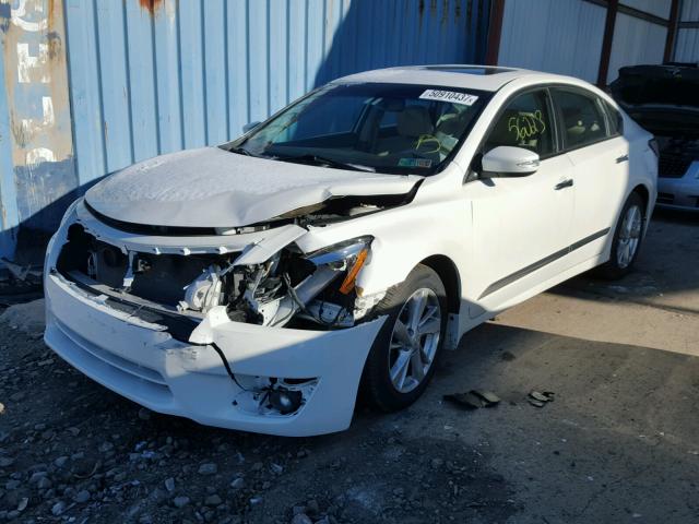 1N4AL3AP8FC122790 - 2015 NISSAN ALTIMA 2.5 WHITE photo 2