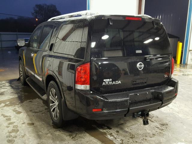 5N1AA0NDXFN610041 - 2015 NISSAN ARMADA SV BLACK photo 3