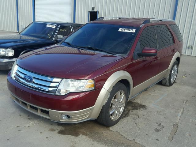 1FMDK07W38GA18612 - 2008 FORD TAURUS X E TWO TONE photo 2