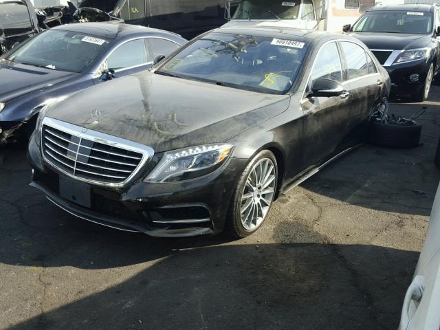 WDDUG8CB5FA069901 - 2015 MERCEDES-BENZ S 550 BLACK photo 2