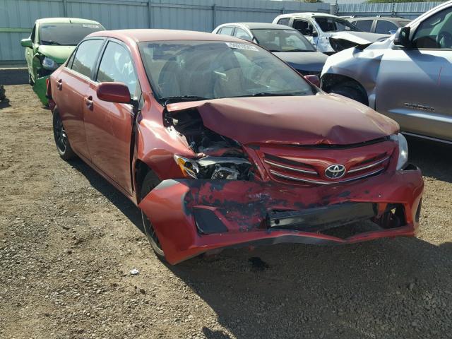 2T1BU4EE3DC027388 - 2013 TOYOTA COROLLA BA RED photo 1