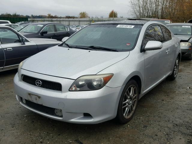 JTKDE177150038834 - 2005 TOYOTA SCION TC 银色 照片 2