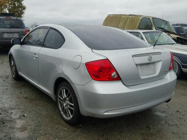 JTKDE177150038834 - 2005 TOYOTA SCION TC 银色 照片 3