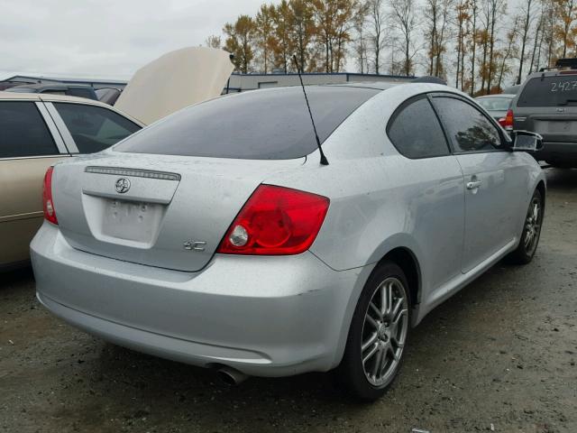 JTKDE177150038834 - 2005 TOYOTA SCION TC 银色 照片 4