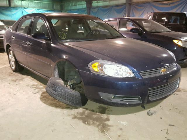 2G1WU58R279415148 - 2007 CHEVROLET IMPALA LTZ BLUE photo 1