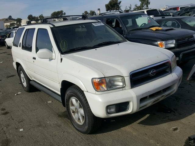 JN8AR07Y4YW414174 - 2000 NISSAN PATHFINDER WHITE photo 1