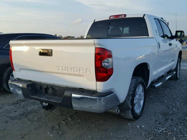 5TFRY5F11EX152719 - 2014 TOYOTA TUNDRA DOU WHITE photo 4