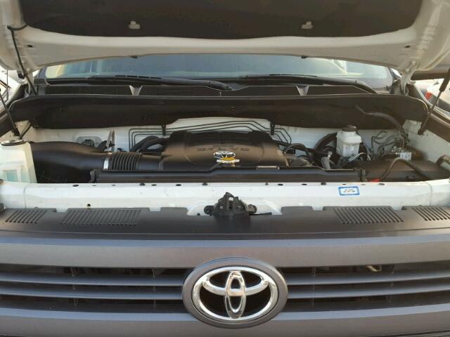 5TFRY5F11EX152719 - 2014 TOYOTA TUNDRA DOU WHITE photo 7