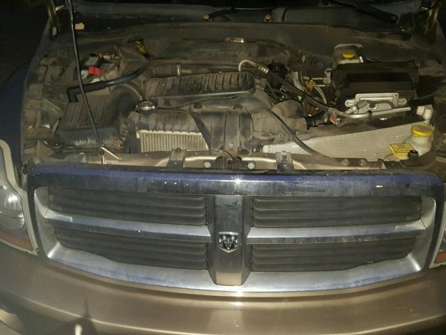 1D4HB58D75F536744 - 2005 DODGE DURANGO LI TAN photo 7