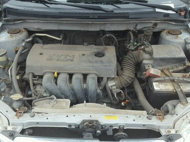 2T1BR32E25C449511 - 2005 TOYOTA COROLLA CE SILVER photo 7