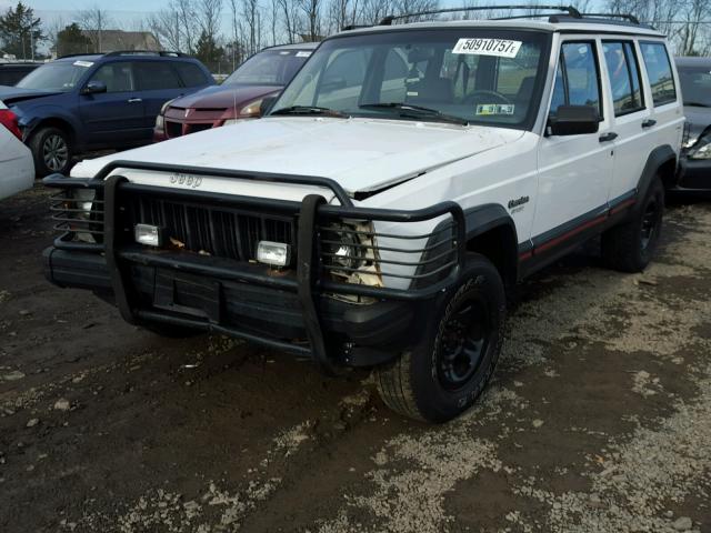 1J4FJ68S4RL239573 - 1994 JEEP CHEROKEE S WHITE photo 2