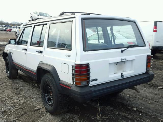 1J4FJ68S4RL239573 - 1994 JEEP CHEROKEE S WHITE photo 3