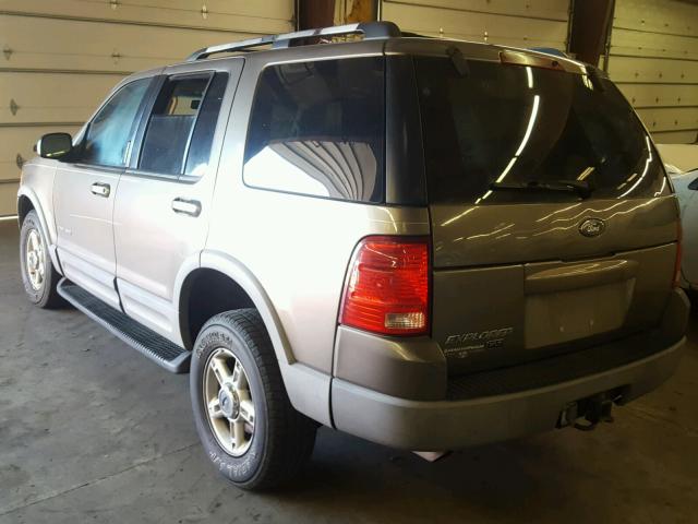 1FMDU73E22ZA68302 - 2002 FORD EXPLORER X GRAY photo 3