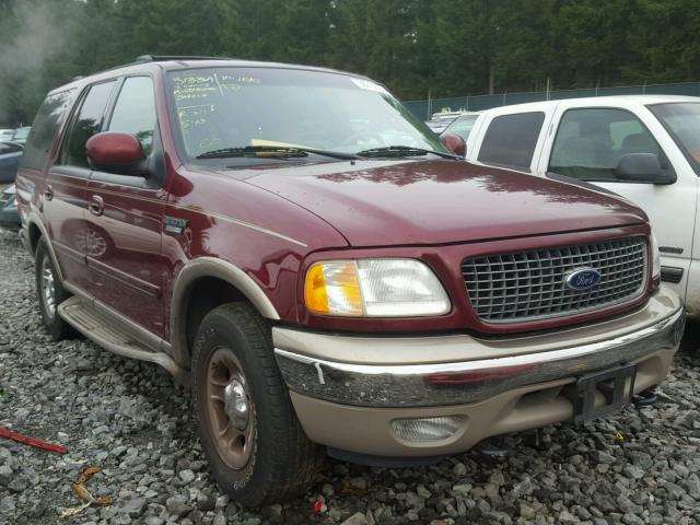 1FMFU18L4YLC13185 - 2000 FORD EXPEDITION BURGUNDY photo 1