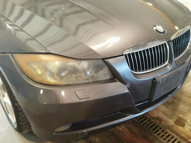 WBAVD33526KV65430 - 2006 BMW 330 XI GRAY photo 9