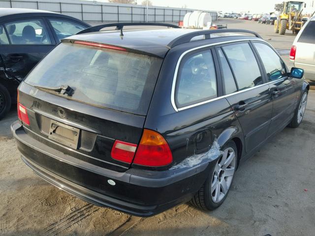 WBAAW33491ET41823 - 2001 BMW 325 IT BLACK photo 4