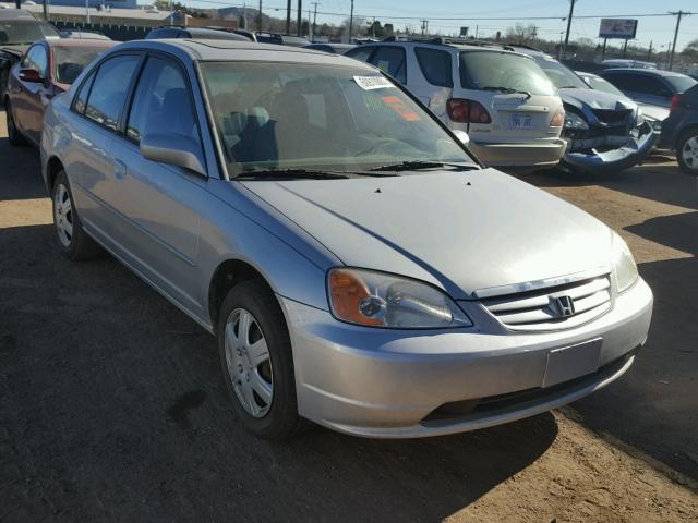 2HGES26722H561381 - 2002 HONDA CIVIC EX SILVER photo 1