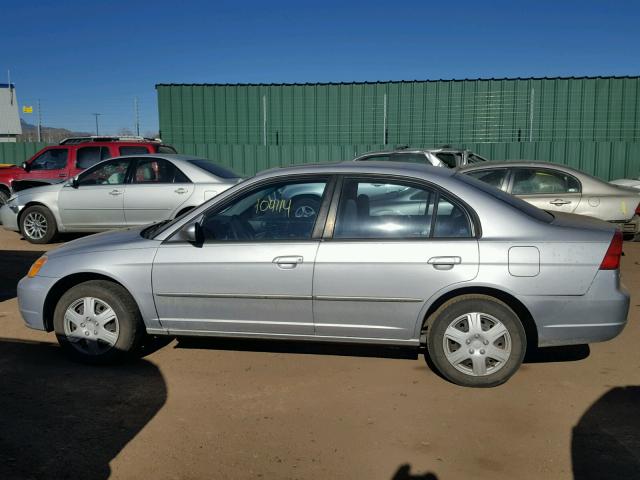 2HGES26722H561381 - 2002 HONDA CIVIC EX SILVER photo 9