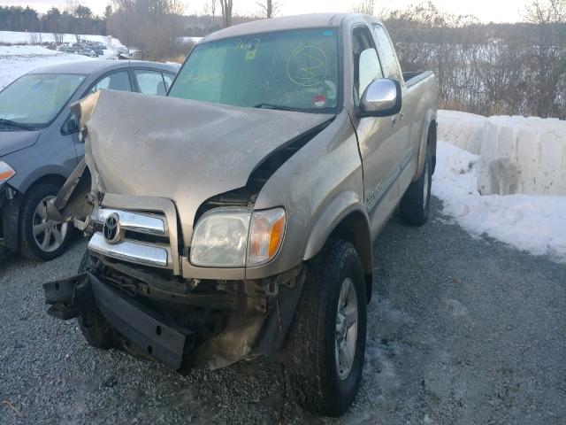 5TBBT44186S480412 - 2006 TOYOTA TUNDRA ACC GOLD photo 2