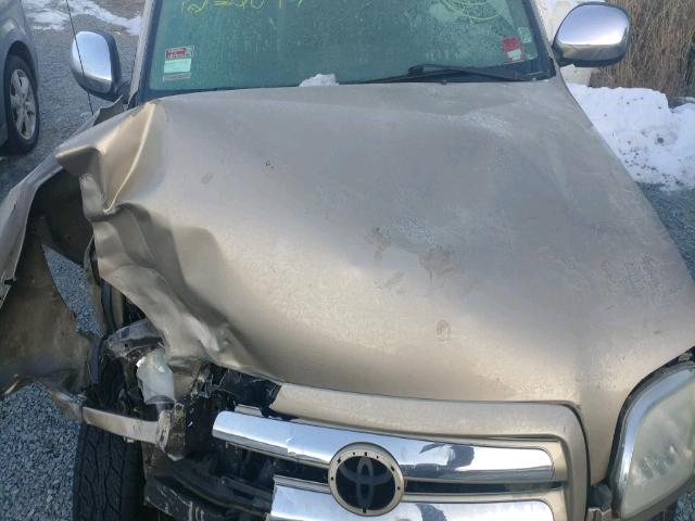 5TBBT44186S480412 - 2006 TOYOTA TUNDRA ACC GOLD photo 7