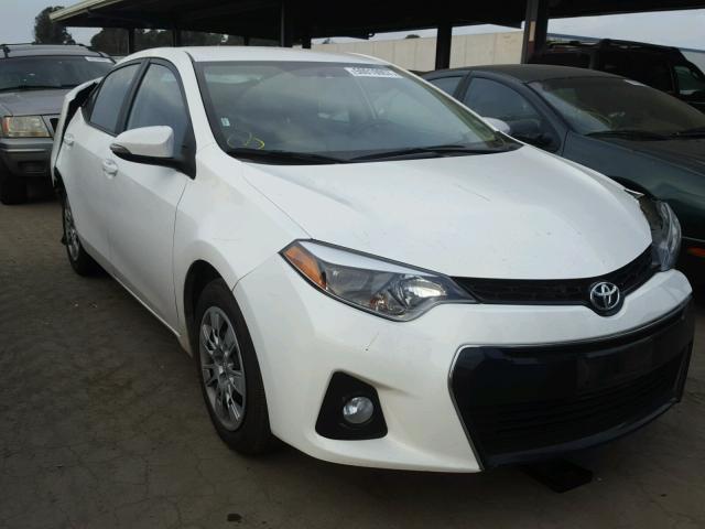 5YFBURHEXGP496216 - 2016 TOYOTA COROLLA L WHITE photo 1