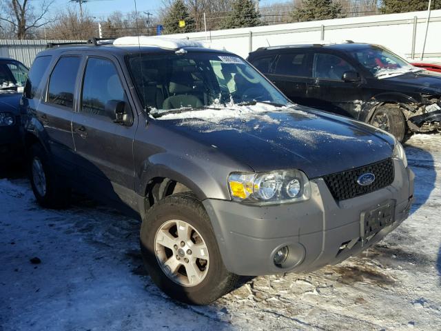 1FMYU03105DA18487 - 2005 FORD ESCAPE XLT GRAY photo 1