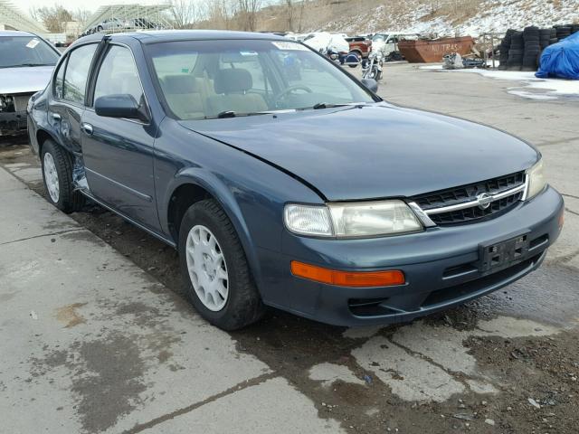 JN1CA21D0VT841669 - 1997 NISSAN MAXIMA GLE GREEN photo 1