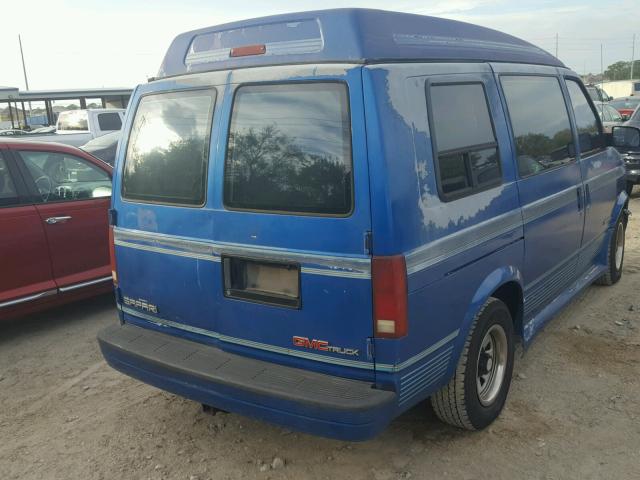 1GDDM19W0SB557304 - 1995 GMC SAFARI XT BLUE photo 4