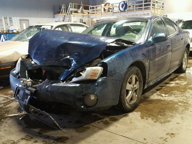 2G2WP552561250543 - 2006 PONTIAC GRAND PRIX BLUE photo 2