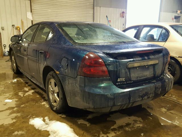 2G2WP552561250543 - 2006 PONTIAC GRAND PRIX BLUE photo 3