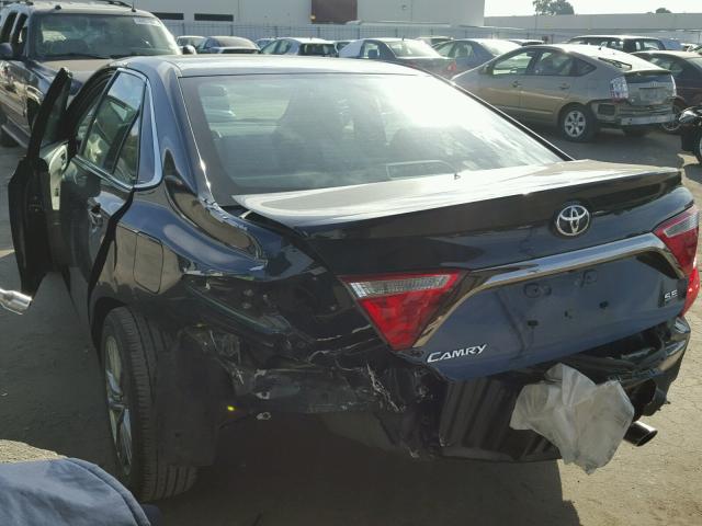 4T1BF1FK3GU533612 - 2016 TOYOTA CAMRY LE BLUE photo 3