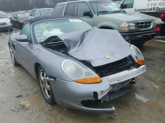 WP0CA29851U624613 - 2001 PORSCHE BOXSTER GRAY photo 1