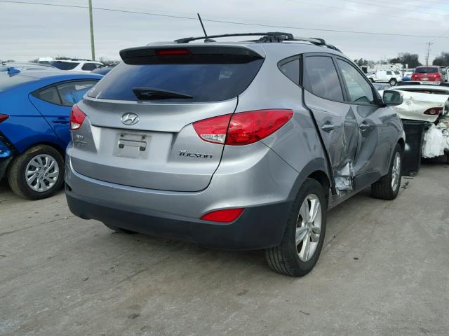 KM8JU3AC7CU339740 - 2012 HYUNDAI TUCSON GLS GRAY photo 4