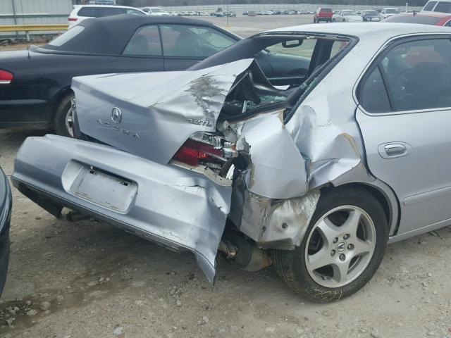 19UUA56623A085642 - 2003 ACURA 3.2TL SILVER photo 9