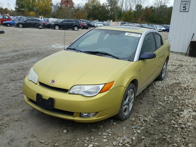 1G8AW14F74Z161576 - 2004 SATURN ION LEVEL GREEN photo 2