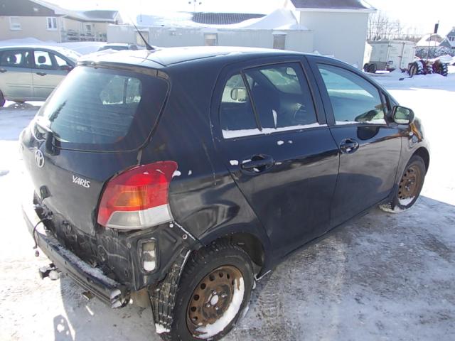 JTDKT923095277064 - 2009 TOYOTA YARIS BLACK photo 4