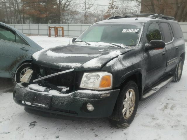 1GKET16S846130885 - 2004 GMC ENVOY XL GREEN photo 2