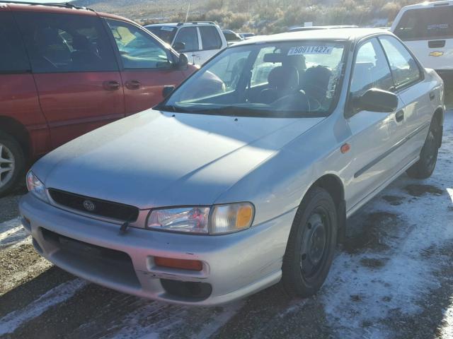 JF1GC43581G502208 - 2001 SUBARU IMPREZA L SILVER photo 2