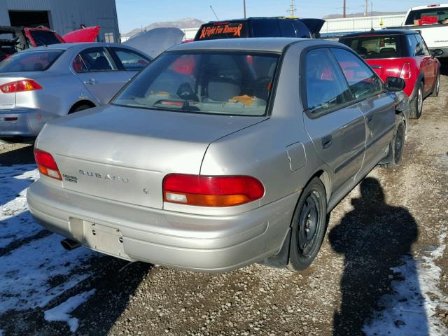 JF1GC43581G502208 - 2001 SUBARU IMPREZA L SILVER photo 4