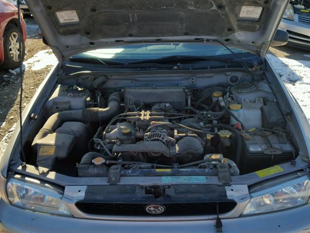 JF1GC43581G502208 - 2001 SUBARU IMPREZA L SILVER photo 7